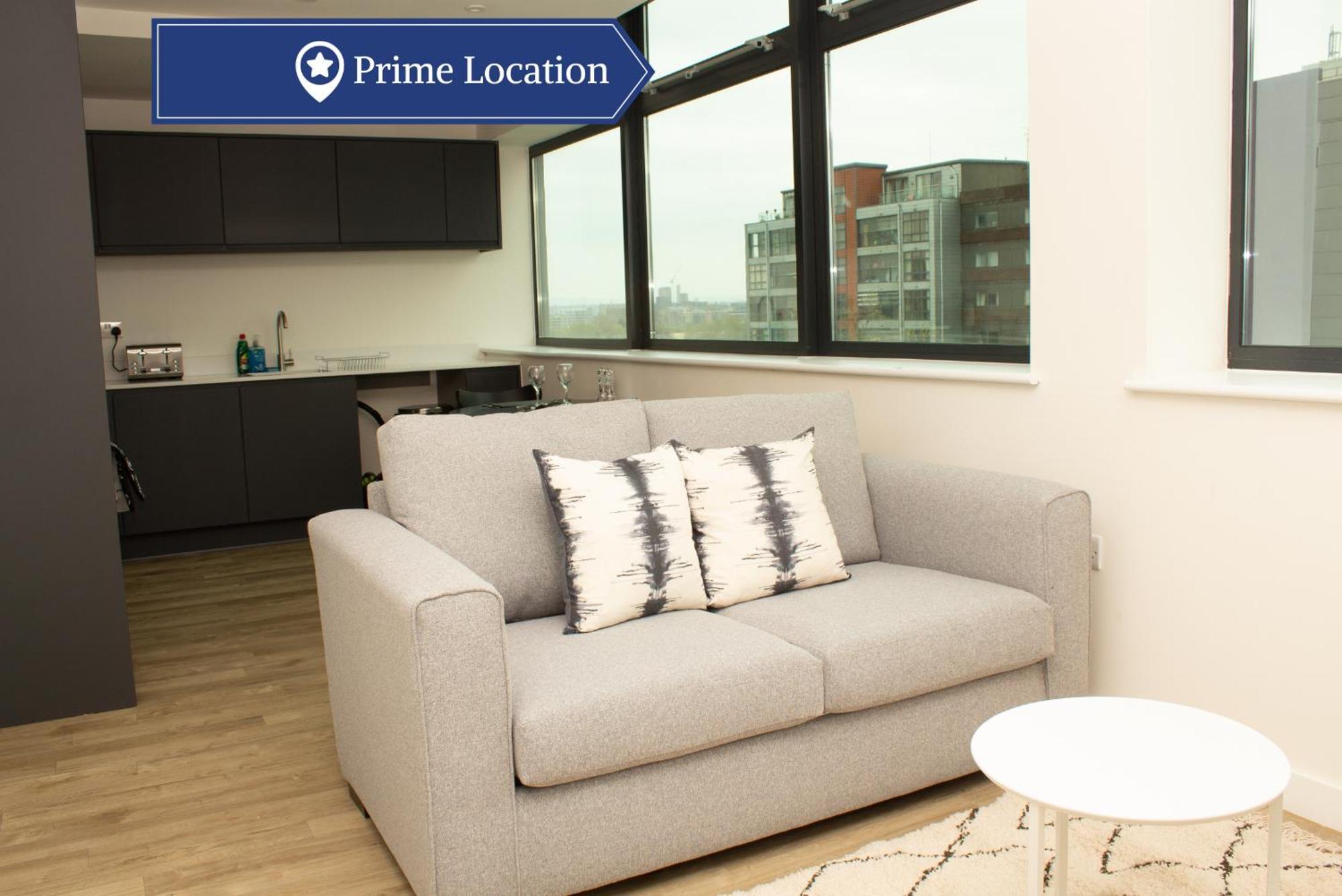 Dashing 1Br Penthouse Near Mcr Stadiums Манчестер Экстерьер фото